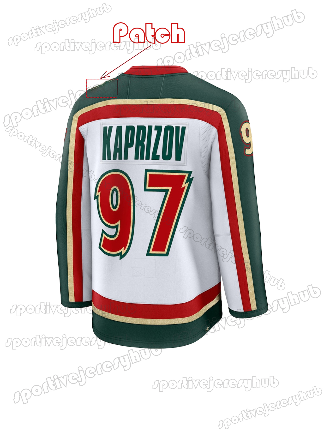 Kirill Kaprizov 25th Anniversary Hockey Jeresy Marc-Andre Fleury Faber Boldy Middleton Gustavsson Tarasenko Sturm Custom 2025-26 Stitched Jeresy