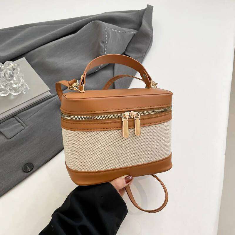 Fashion Round Bucket Bags Women's Daily Used, Leopard Pattern Crossbody Shoulder Bag For Commuting, Casual Ladies Handbags