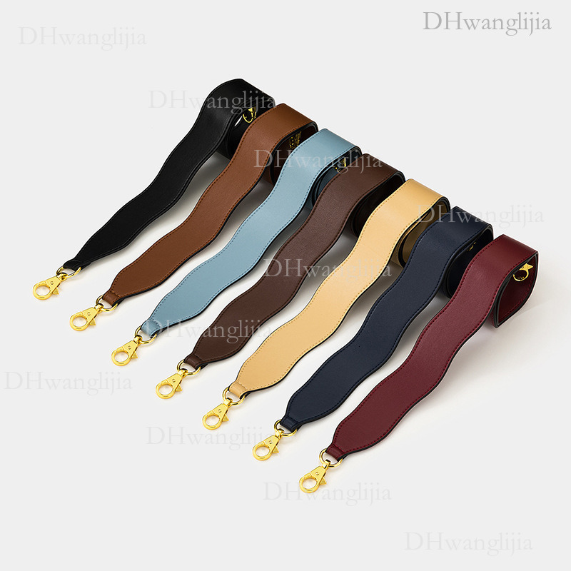 DH Luggage Accessories New Style Women's Bag Single Wide Wave Shape Replacement Modified Shoulder Strap
