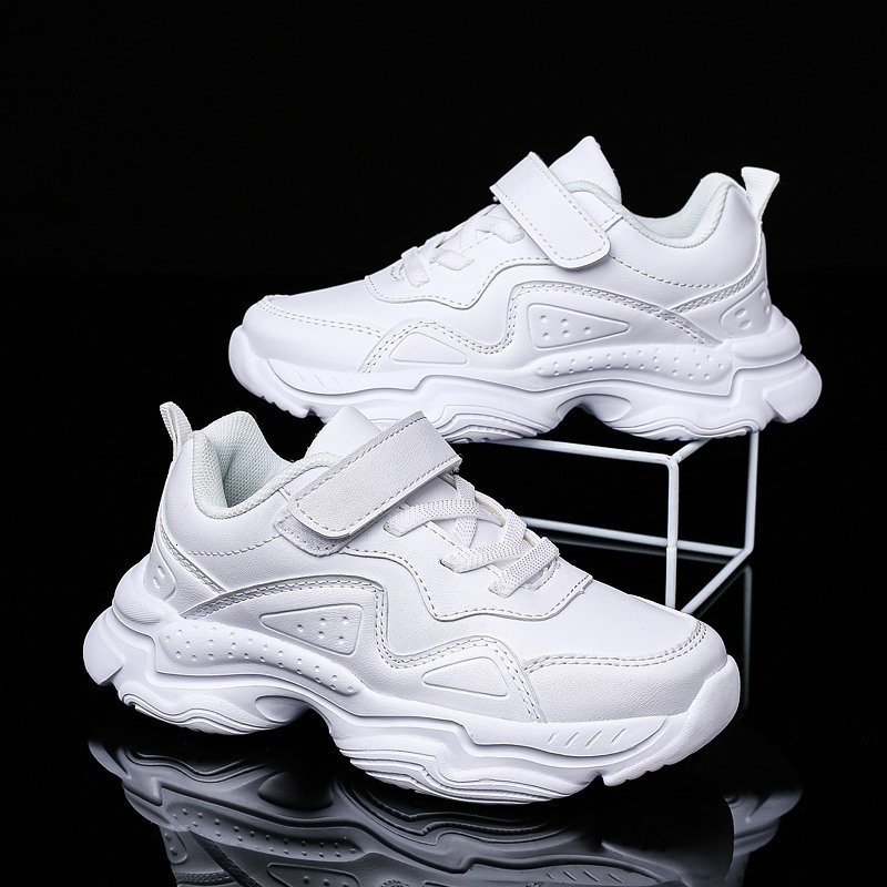New Boys' Fashion Sneakers, Girls' Trendy Sneakers, Preschool Performance, Big Children's White Shoes, Designer, Big Brand Trendy Shoes
