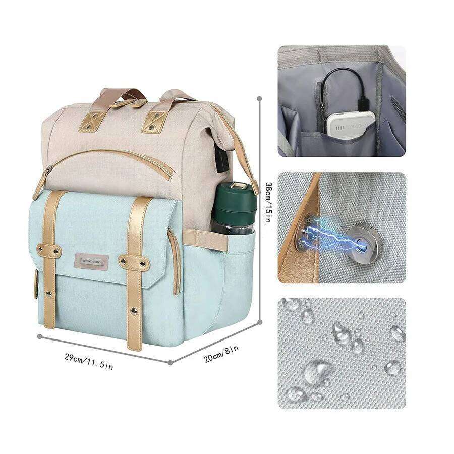 Women's Laptop Backpack for 15.6 inch Laptop,Doctor Teacher Nurse College School Travel Bag