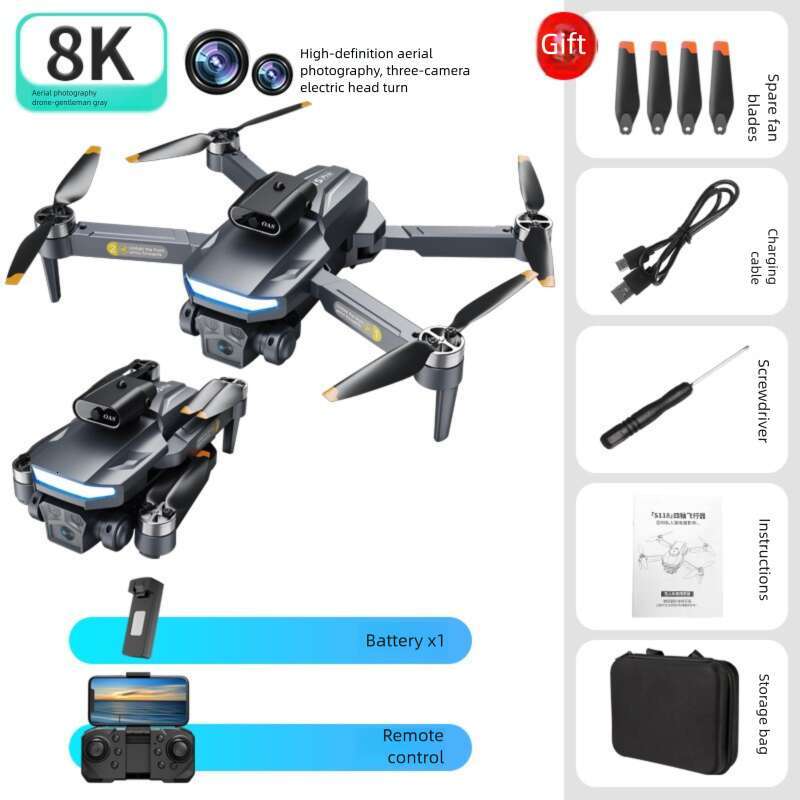 New Product A Pro Brushless Drone Aerial Photography Quadcopter Obstacle Avoidance Folding Remote Control Aircraft Toy