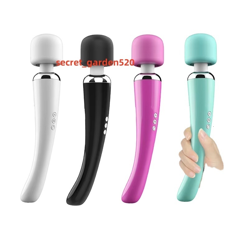 Factory Wholesale Powerful Electric Massager Wand Rechargeable Handheld Vibrating Massager Stick for Whole Body