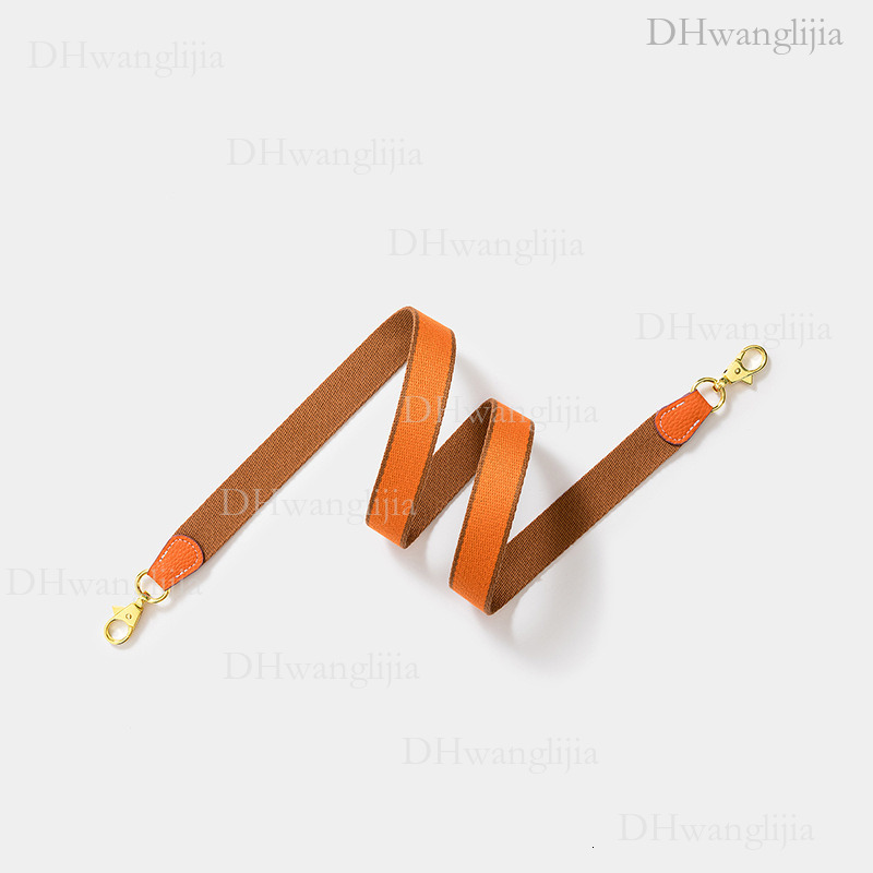 DH Luggage Accessories Feng H Home Same Style New Color-Block Webbing Kelly 2424 Bag Single Shoulder Crossbody Thin Strap