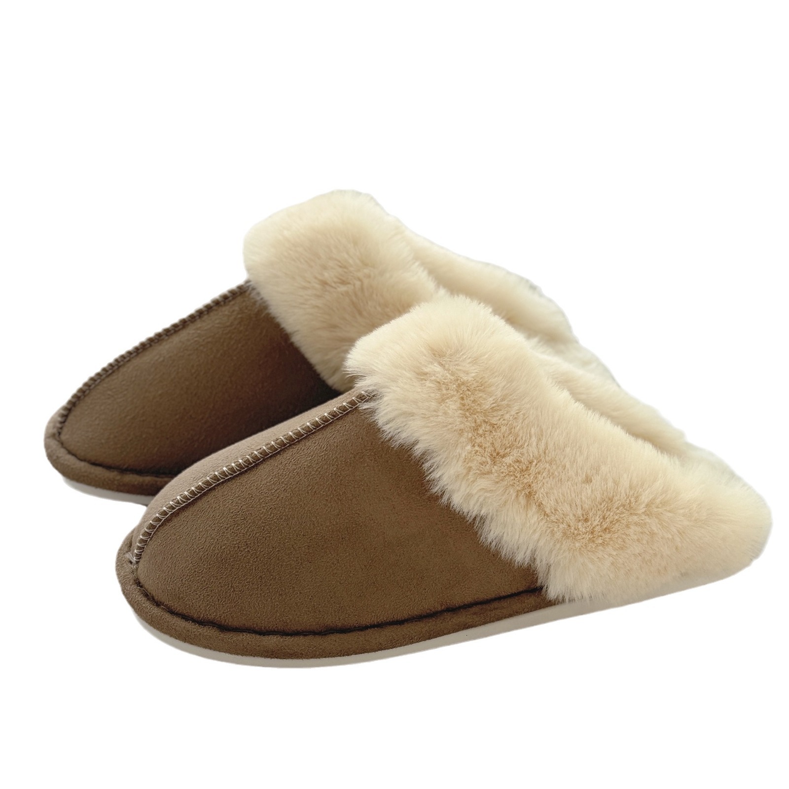 Large Opening Home for Men and Women Indoor Outdoor Warm Cotton Slippers ddmymarket