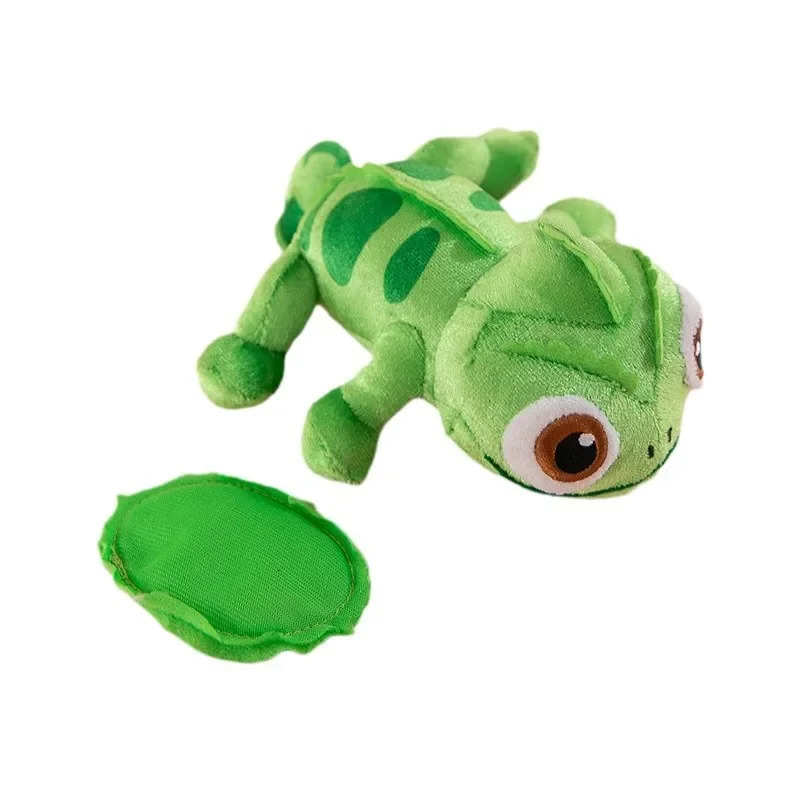 17cm Pascal Rapunzel Chameleon Lying Shoulder Plushie Toy Stuffed Doll Plush Toys Kawaii Pascal Decor Boys Girls Birthday Gifts 250922