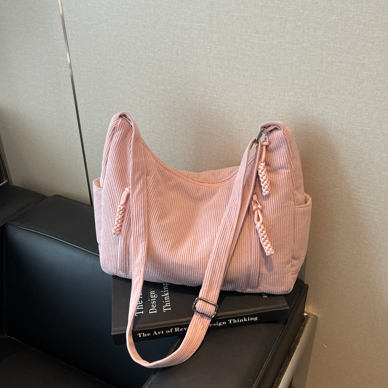 2025 fashion new casual elegant large capacity shoulder bag, simple and high-end shopping commuting women's crossbody bag, college student lightw