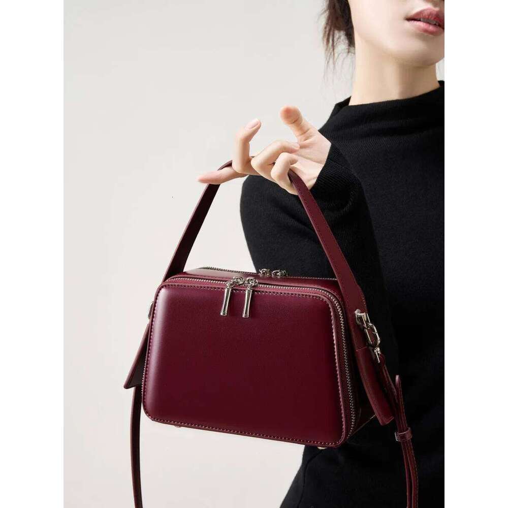 underarm cowhide Genuine leather handbags women vintage shoulder bag female crossbody bags high quality