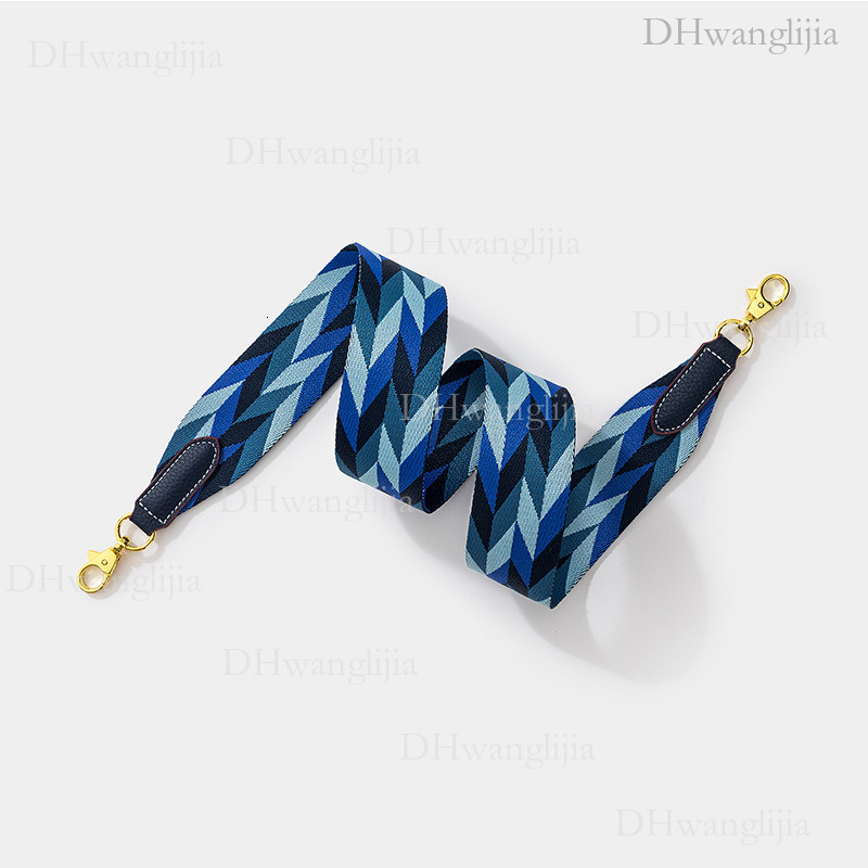 DH Luggage Accessories DH Luggage Accessories New Style Wide Shoulder Diamond Grid Woven Kelly Evelyn Replacement Modified Bag Strap Trendy