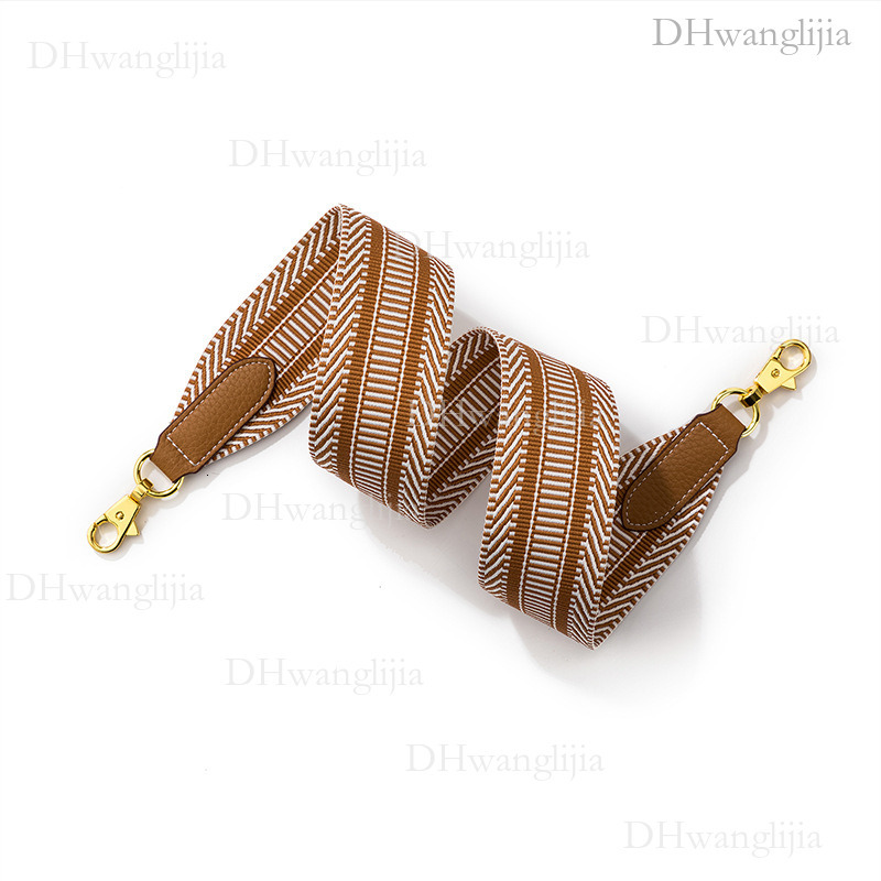 DH Luggage Accessories Fashion Classic Style Woven Wide Kelly Evelyn Single Shoulder Crossbody Bag Replacement Strap