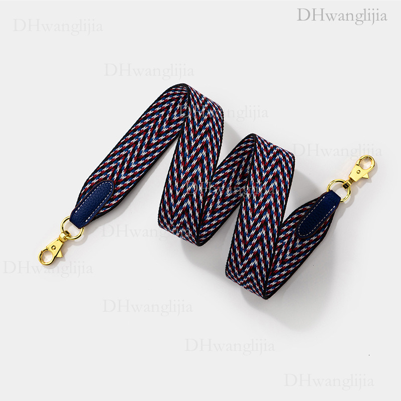 DH Luggage Accessories Fashion Wax Thread Wide Kelly Evelyn Single Shoulder Crossbody Bag Replacement Strap