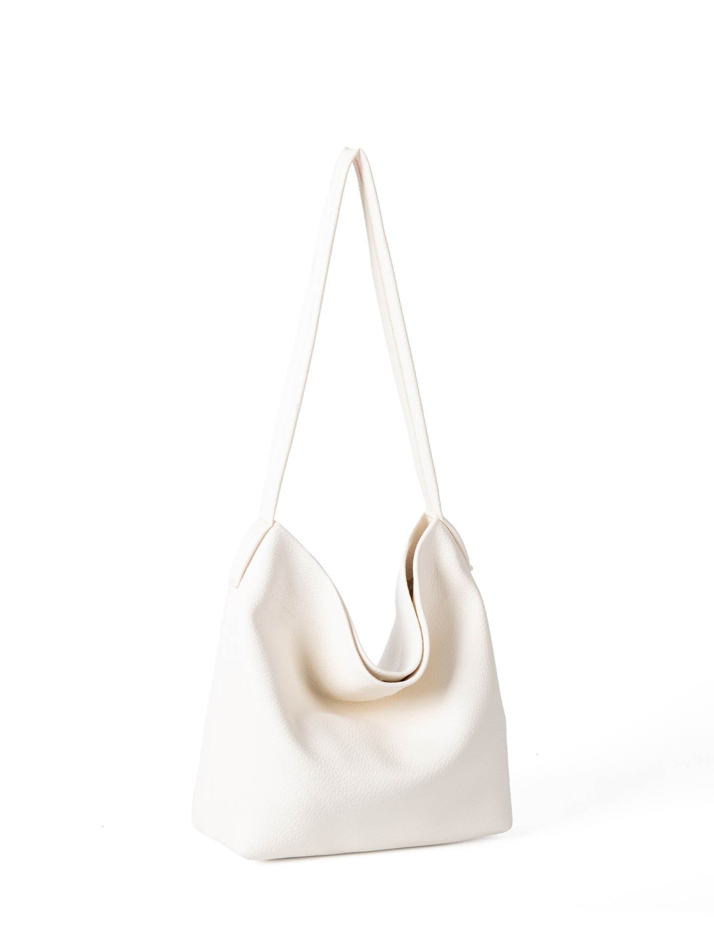 2025 Hot New Style Versatile Large-Capacity Tote Bag For Women With Niche Design Soft Leather Material Korean Version Single-Shoulder Simple And Trend