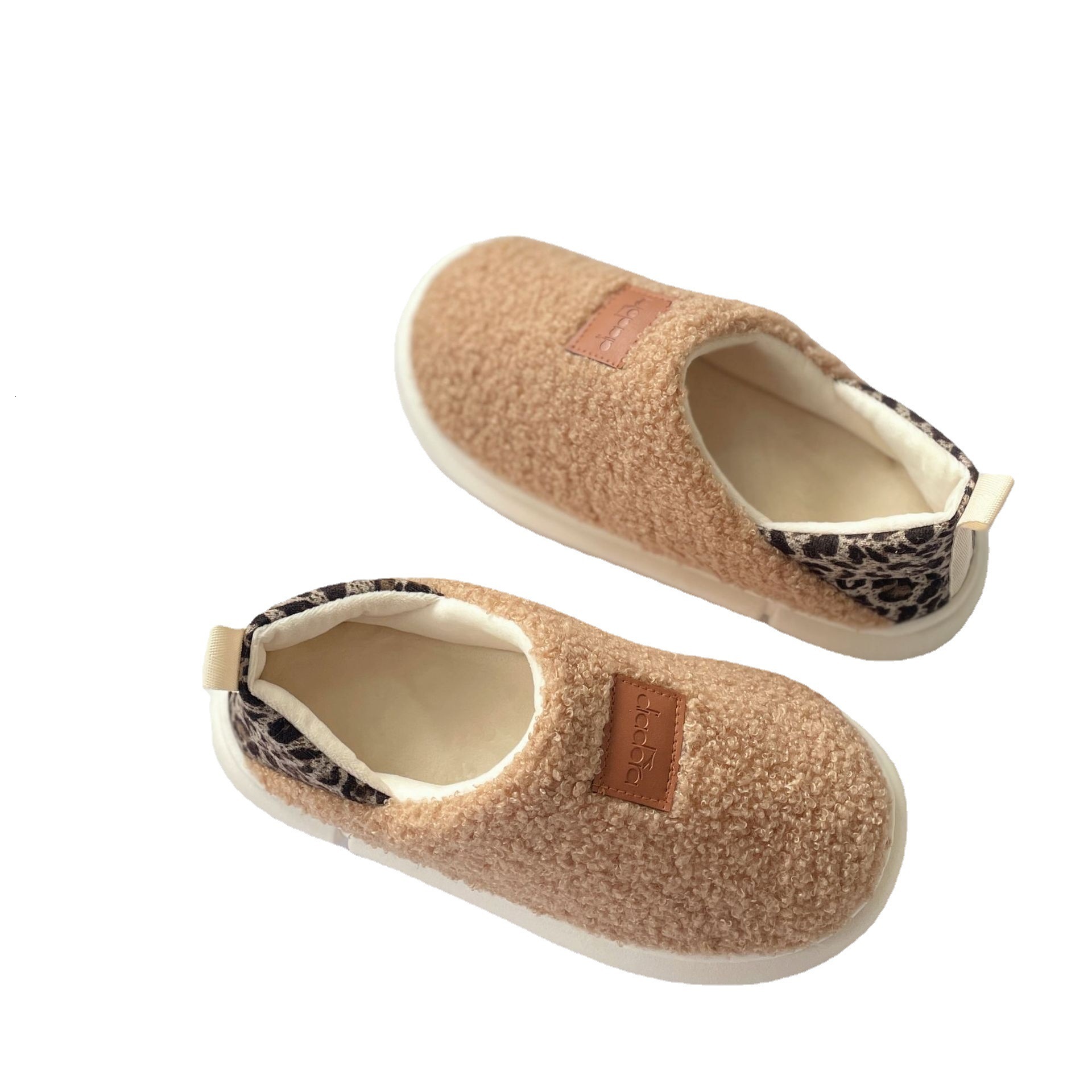Autumn Winter Teddy Fleece Four Seasons Indoor and Outdoor Dual-Wear Maternity Cotton Elderly Shoes Men's Slippers ddmymarket