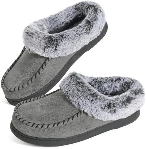 Suede Long Hair Autumn and Winter Home Cotton Slippers ddmymarket
