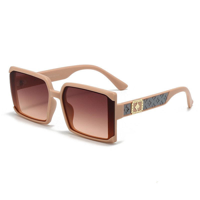 Designer Sunglasses For Men Women Luxury Polarized Oversized Sunglasses Fashion UV400 Protection Sunglasses Goggle Pilot PC Frame Square Eyewear P3088