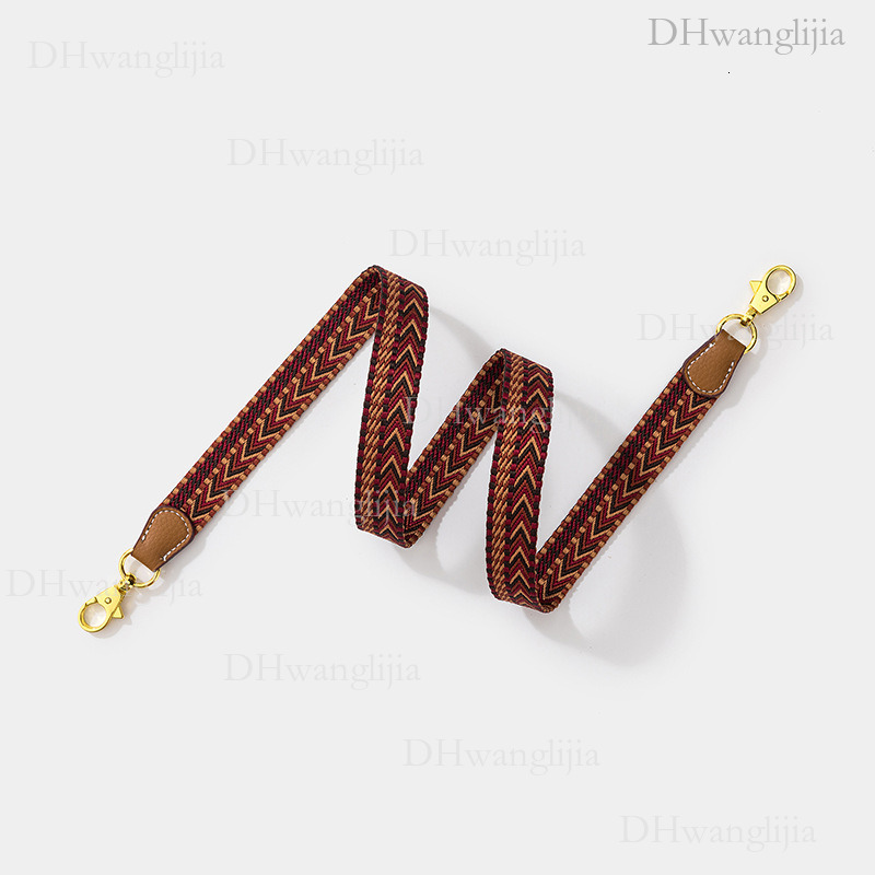 DH Luggage Accessories DH Luggage Accessories Fashion Cotton Thread Thin Kelly Evelyn Single Shoulder Crossbody Bag Replacement Strap