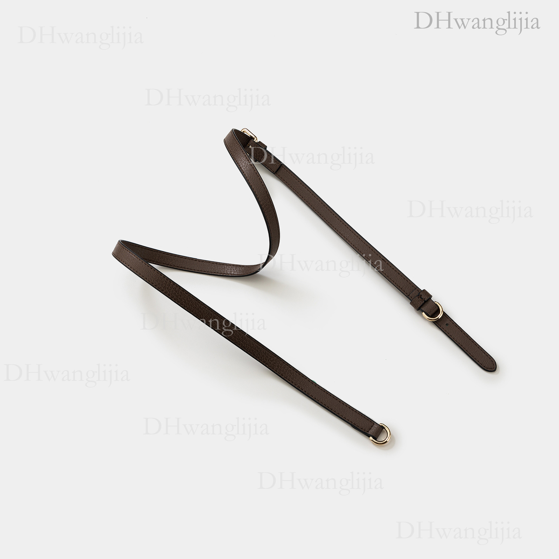 DH Luggage Accessories Suitable for G Brand Shell Round Cake Replacement with Crossbody Bag Pigskin Pattern Tall Long Shoulder Strap