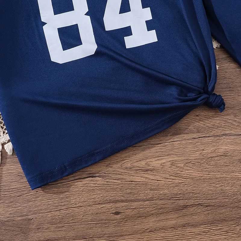 Girls Spring Autumn Fashion Letter Print Diagonal Shoulder Long Sleeve Suit with Pleated Overskirt for Ages 812 L250926U4A8