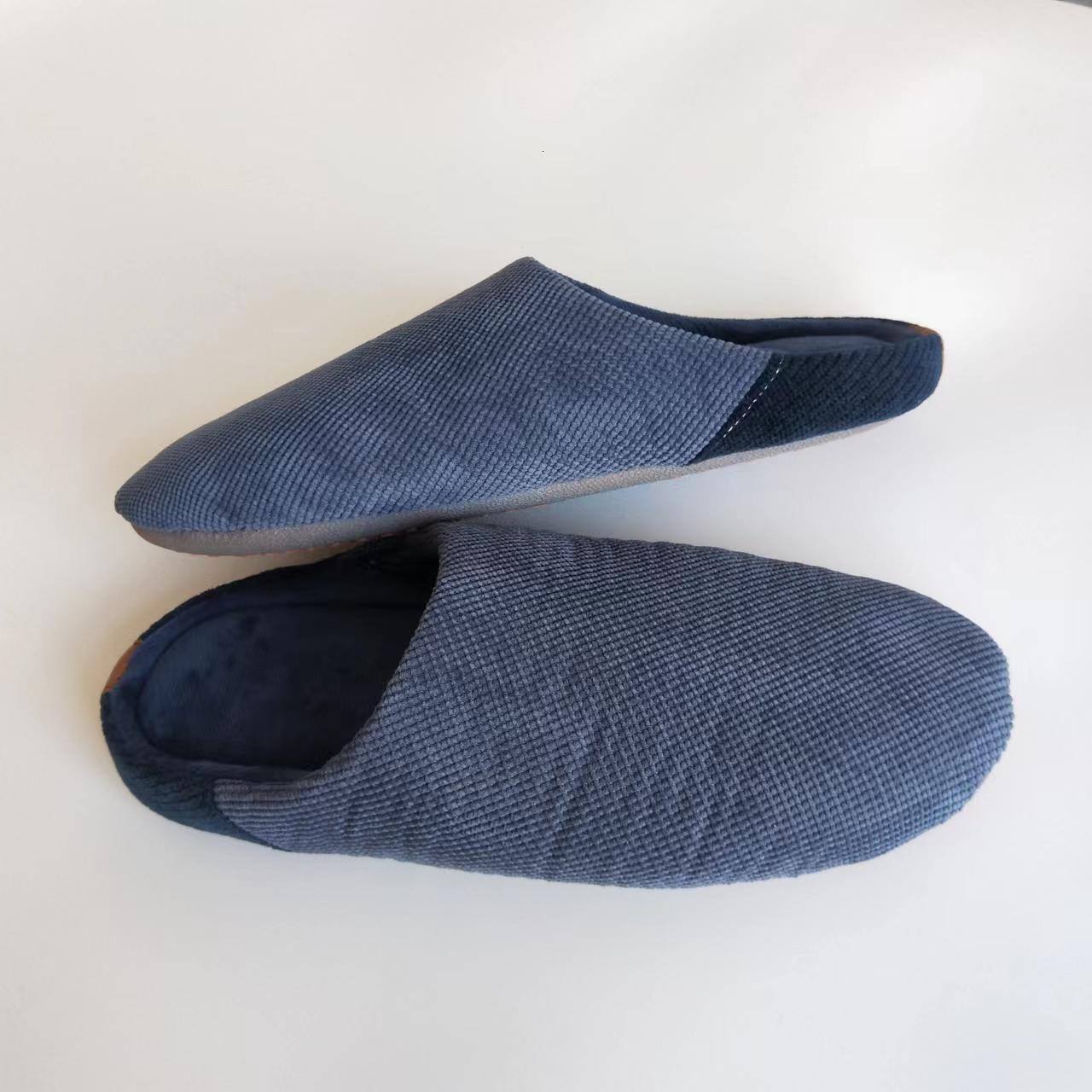 Non-Slip Sole Silent Heightened Thickened Home Cotton Slippers ddmymarket