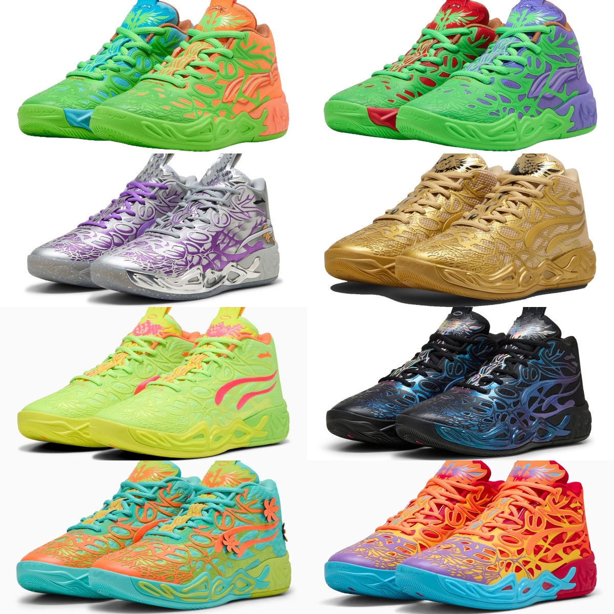 Hot LaMelo Ball TMNT MB04 Leonardo Michelangelo Raphael Donatello Basketball Shoes Golden Child Neon Green Shredder Creativity Pack Sneakers sport Shoe US4.5-US11.5