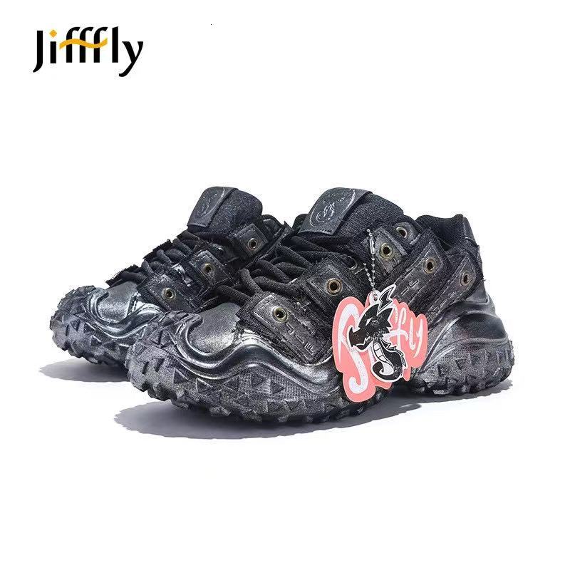 Jifffly Designer Women's Shoes 2025 Autumn/winter New Trendy Versatile Sneakers Casual And Sporty Dad Shoes With Tires Luxury Soles Luxury Soft S