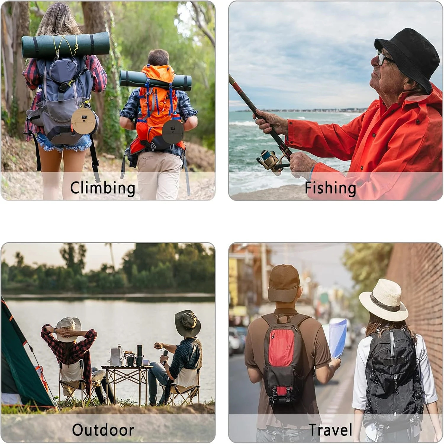 Summer Sun Protection Waterproof Fisherman hat Bucket Camping Hiking Mountaineering Cap With Storage Bag AntiUV Sun 250919