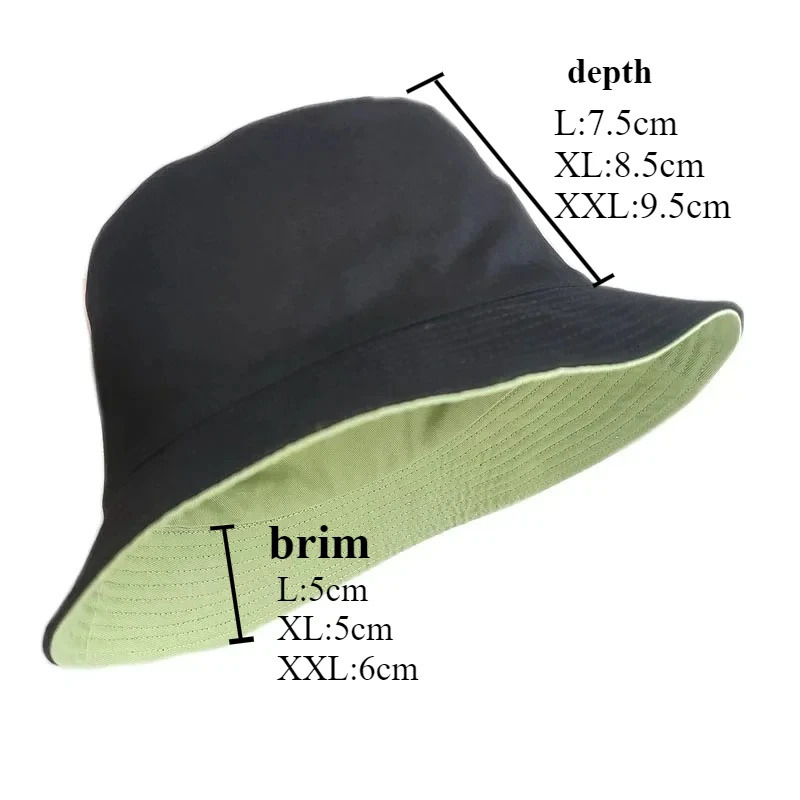 Men Enlarged Deepening Big Head XXL 65cm Bucket Hats Women Big Size Doublesided Fisherman Cap Summer Large Size Hip Hop Sun Hat 250919