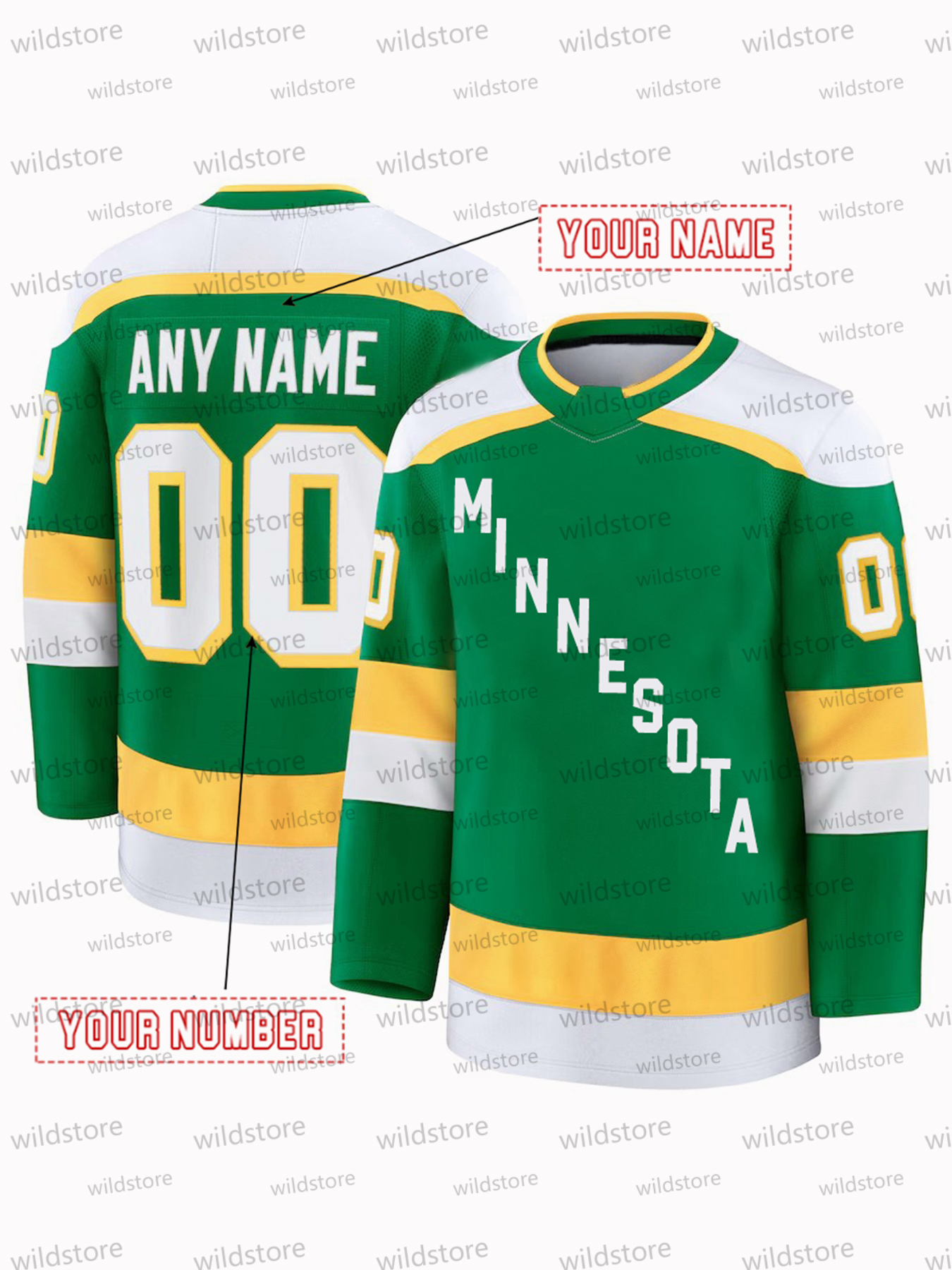 Custom 97 Kirill Kaprizov Hockey Jerseys Marco Rossi Mats Zuccarello Marcus Foligno Joel Eriksson Ek Gustavsson Spurgeon Fleury