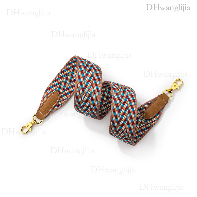 DH Luggage Accessories DH Luggage Accessories Fashion Floral Woven Wide Kelly Evelyn Single Shoulder Crossbody Bag Replacement Strap