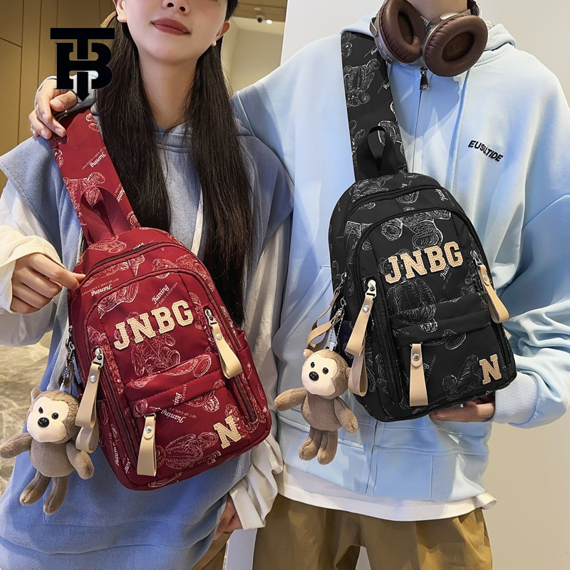 TB BHULAMTE Designer Bag Crossbody Bag For Men, Single Shoulder Bag Trendy Chest Bag Men's Crossbody Small Luxury Bag Bag Women's Travel Bag