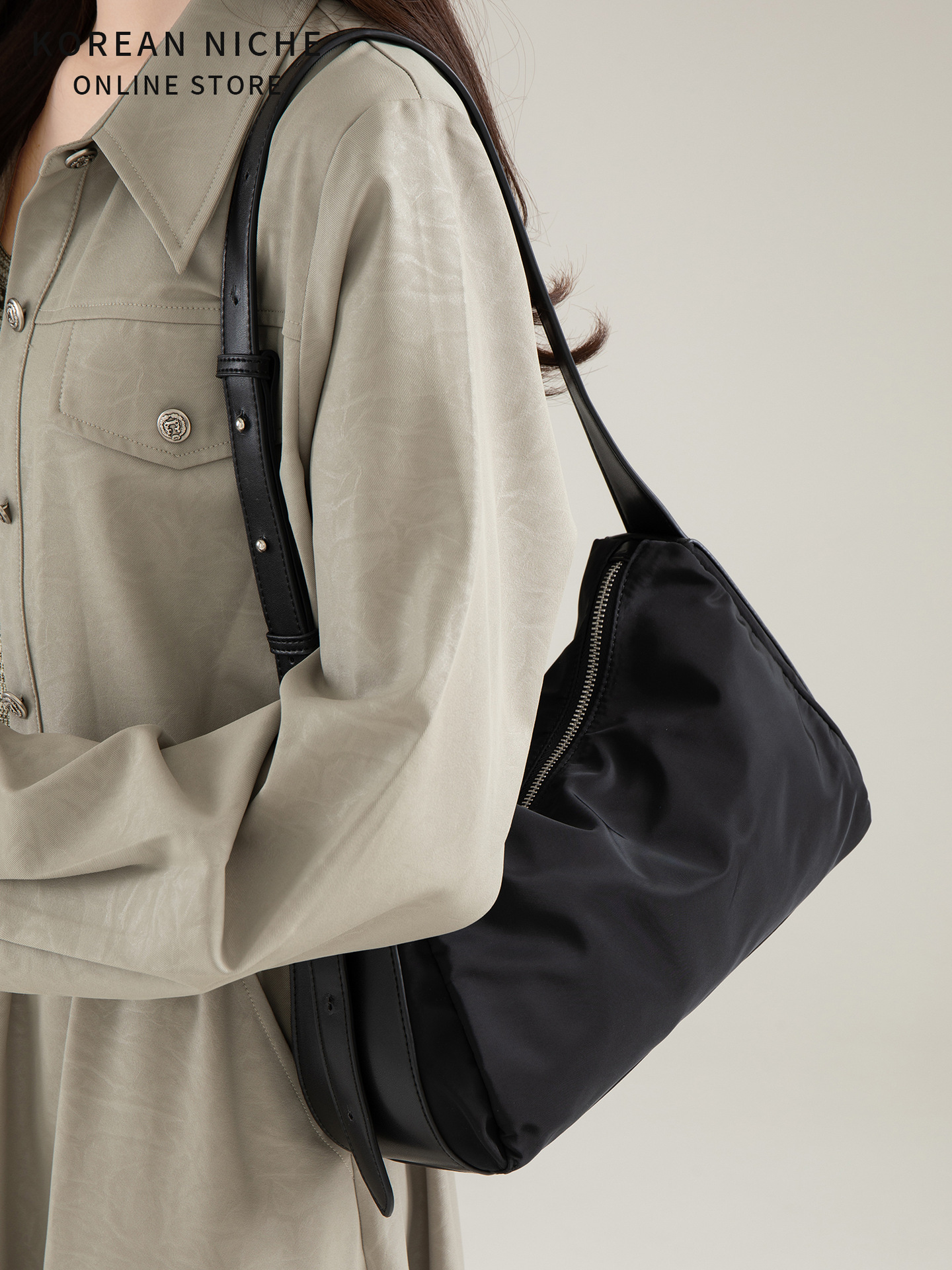 Popular Niche Design Relaxed Large-Capacity Single-Shoulder Bag For Women Korean Version New Lazy Style Casual Versatile Commuting Handbag