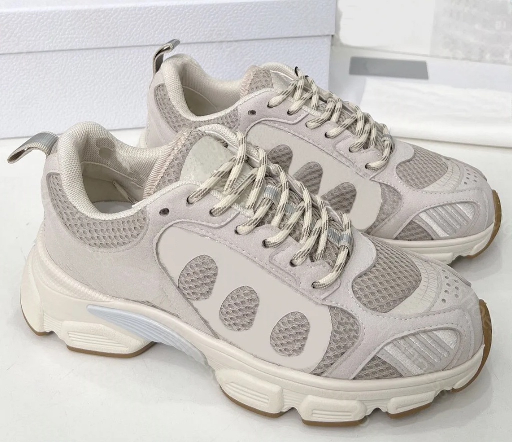 sneakers Designer Sneakers Women Men Mesh chrono sneaker Calfskin Vibe Shoes Top-Quality casual shoes