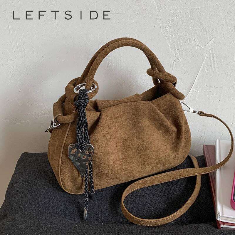 Leather Shoulder Bags for Women Designer Brand Trend Crossbody Bag Females Short Handle Handbags