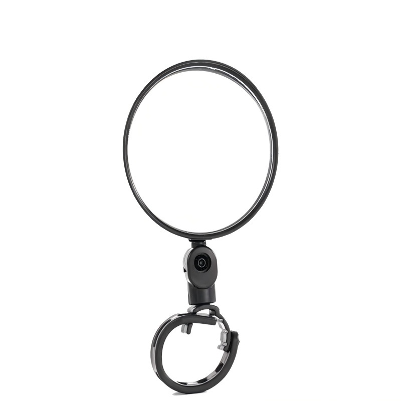 Universal Wide-Angle Convex Rearview Mirrors - Fit E-Bikes, Motorcycles, Mountain Bikes & Bicycles, Easy Strap-On Installation for Clear Rear Vision-N