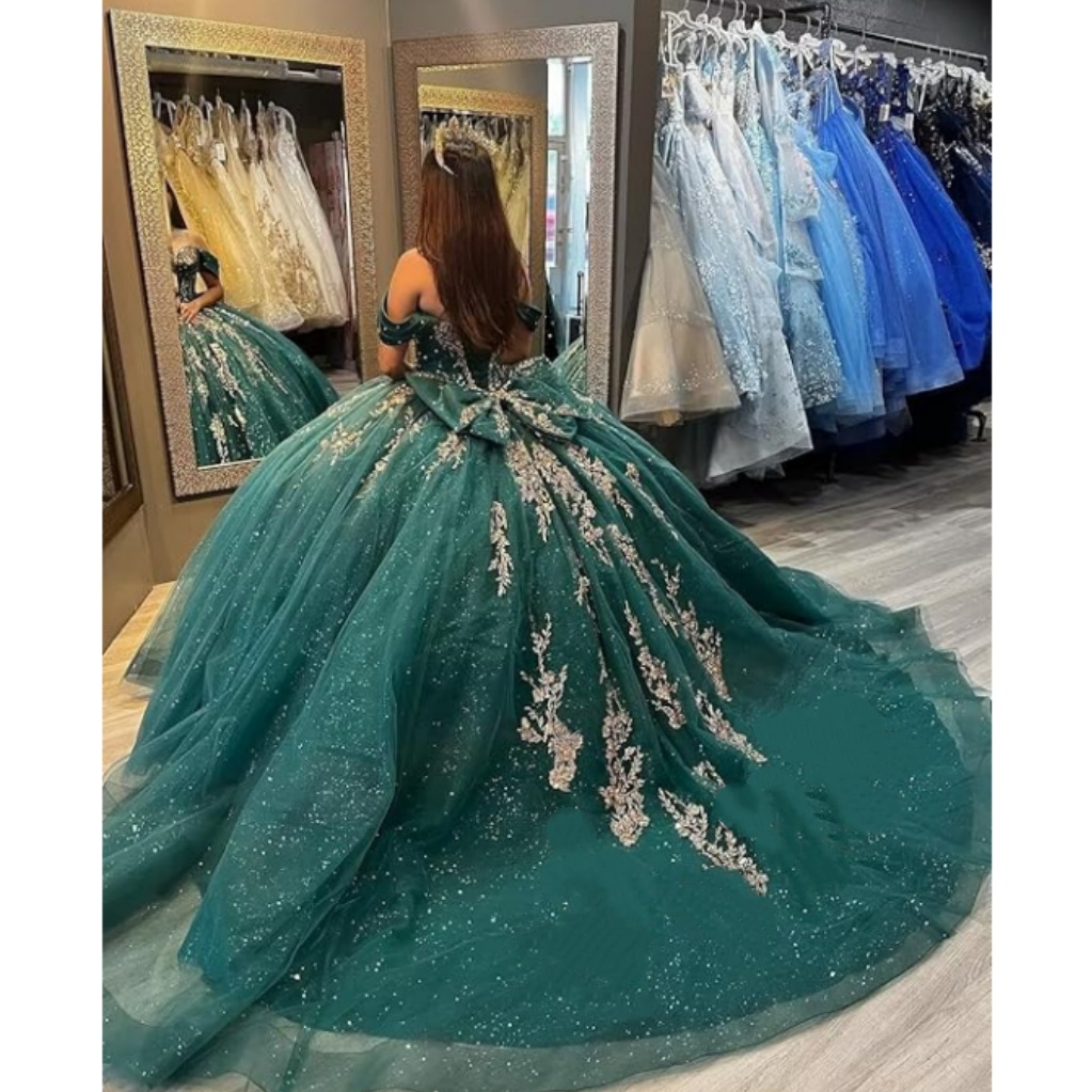 Red Off Shoulder Quinceanera Dresses Ball Gown Purple Tulle Sweet 16 Puffy Prom Dress Vestido de Fiesta Plus Size Formal Pageant Dress