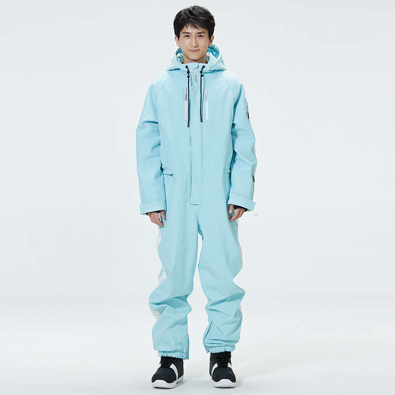 2025 One-Piece Suit For Men And Women Winter Outdoor Windproof Water-Resistant Warm Snowboard Snow Ski Clothing