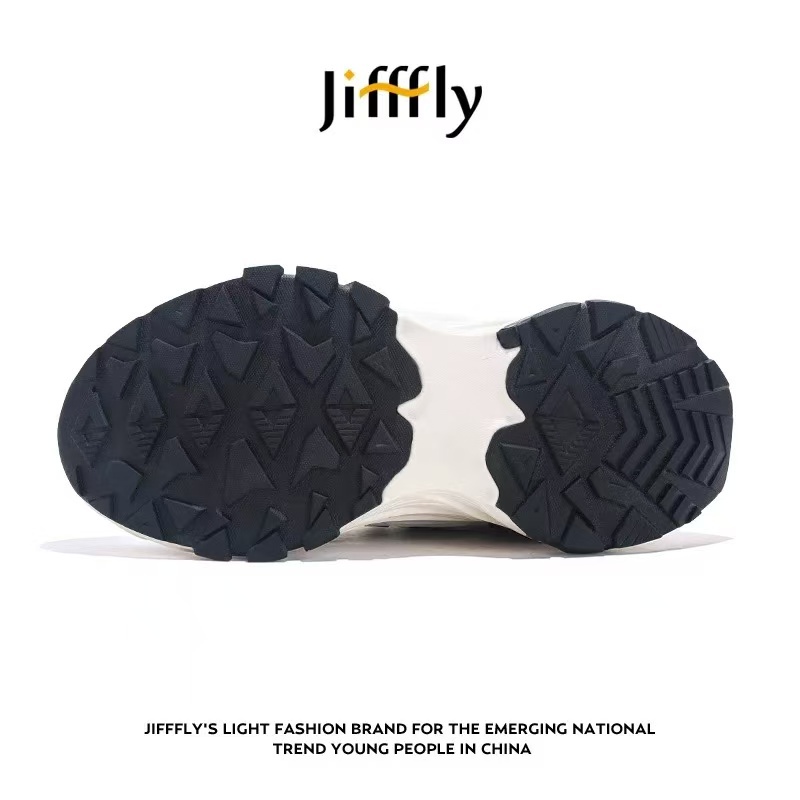Jifffly Designer Bread Shoes Men's Luxury Shoes Autumn And Winter Luxury Thick-soled Height-increasing Men's And Women's Sports Casual 