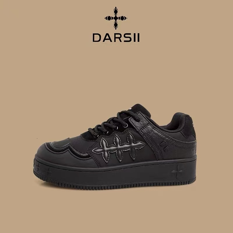 DARSII Designer Men's And Women's Casual Shoes Luxury Shoes Leather Breathable Anti-slip And Wear-resistant Shoes For Female Celebrities Aut