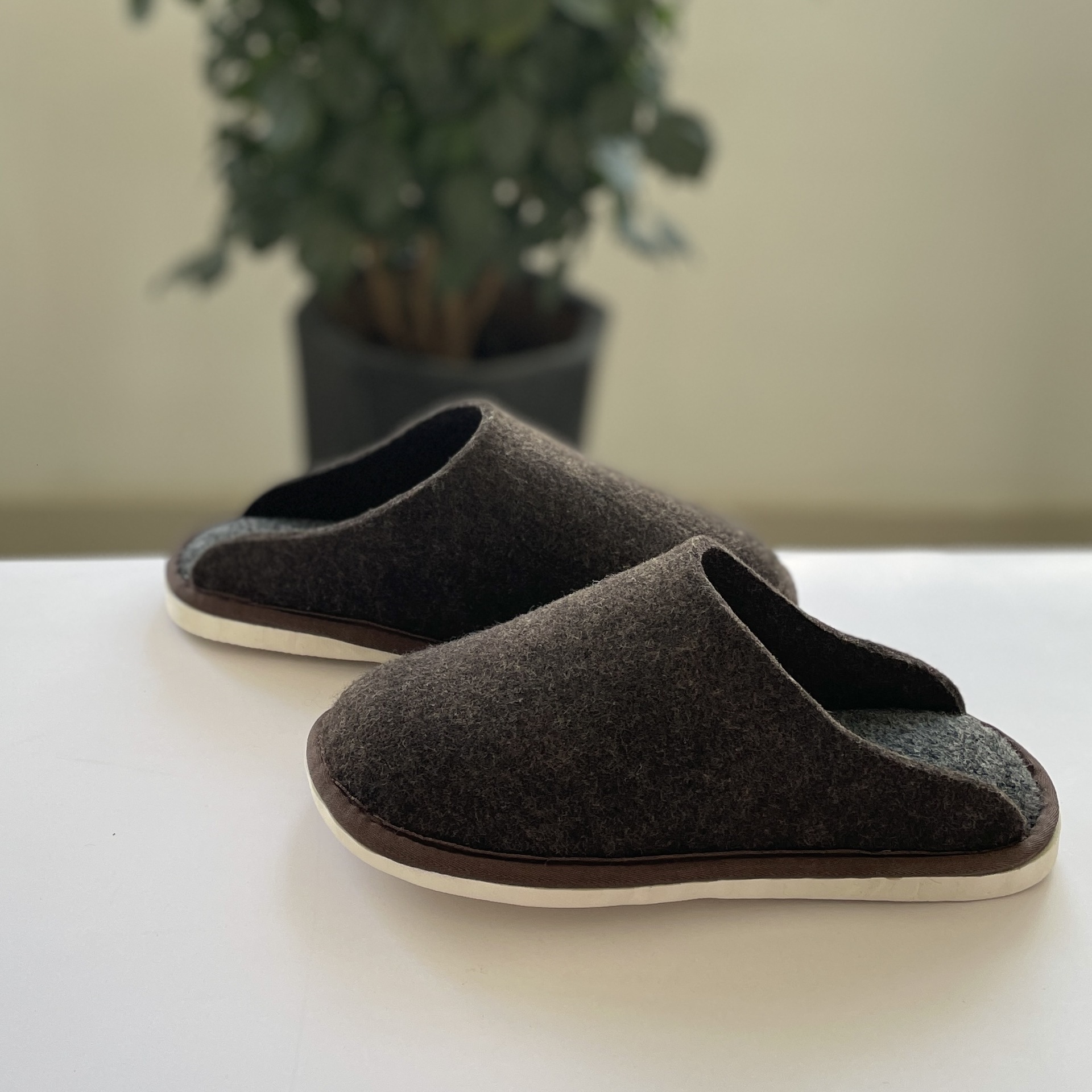 70% Cashmere Cloth Soft Bottom Cotton Felt Shoes ddmymarket
