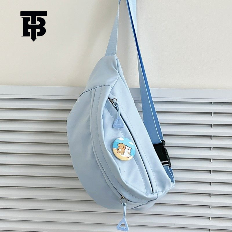 TB BHULAMTE Designer Bag 2025 Luxury Bag New Dopamine Women's Bag Casual Simple Crossbody Bag Sports Chest Bag Niche Versatile Ins Japanese Style