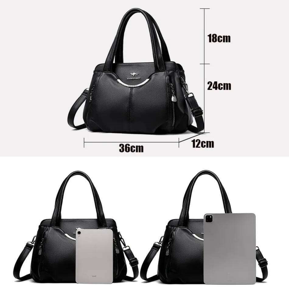 designer Soft Leather Crossbody Bags For Women Hight Quality Shoulder Tote Handbags Sac A Main