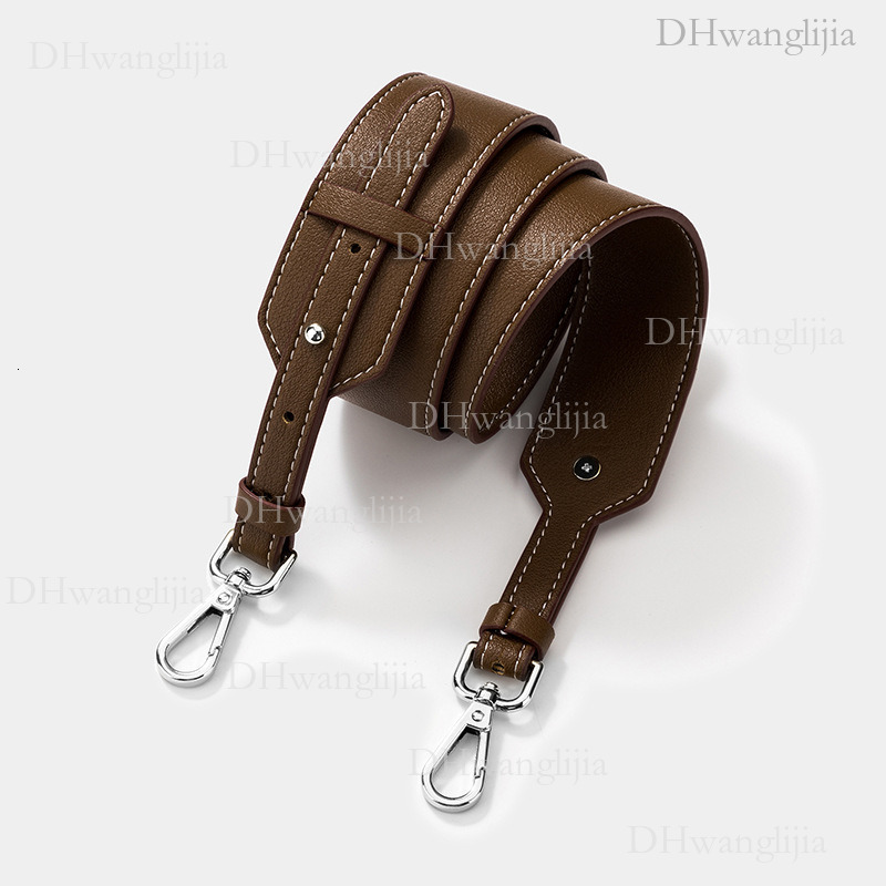 DH Luggage Accessories DH Luggage Accessories New Soft Cowhide Trendy Wide Universal Adjustable Length Single Shoulder Crossbody Bag Replacement Strap