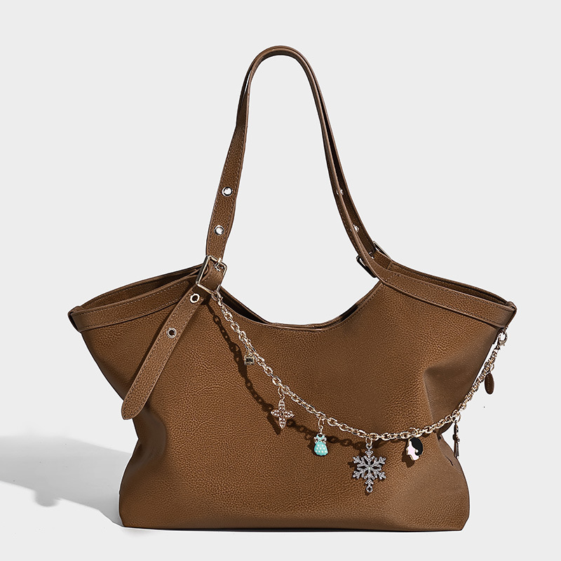 Luxury bag Ladies casual loose handbag autumn and winter new large capacity fashionable commuting ladies shoulder bag designer bag Designer Bag