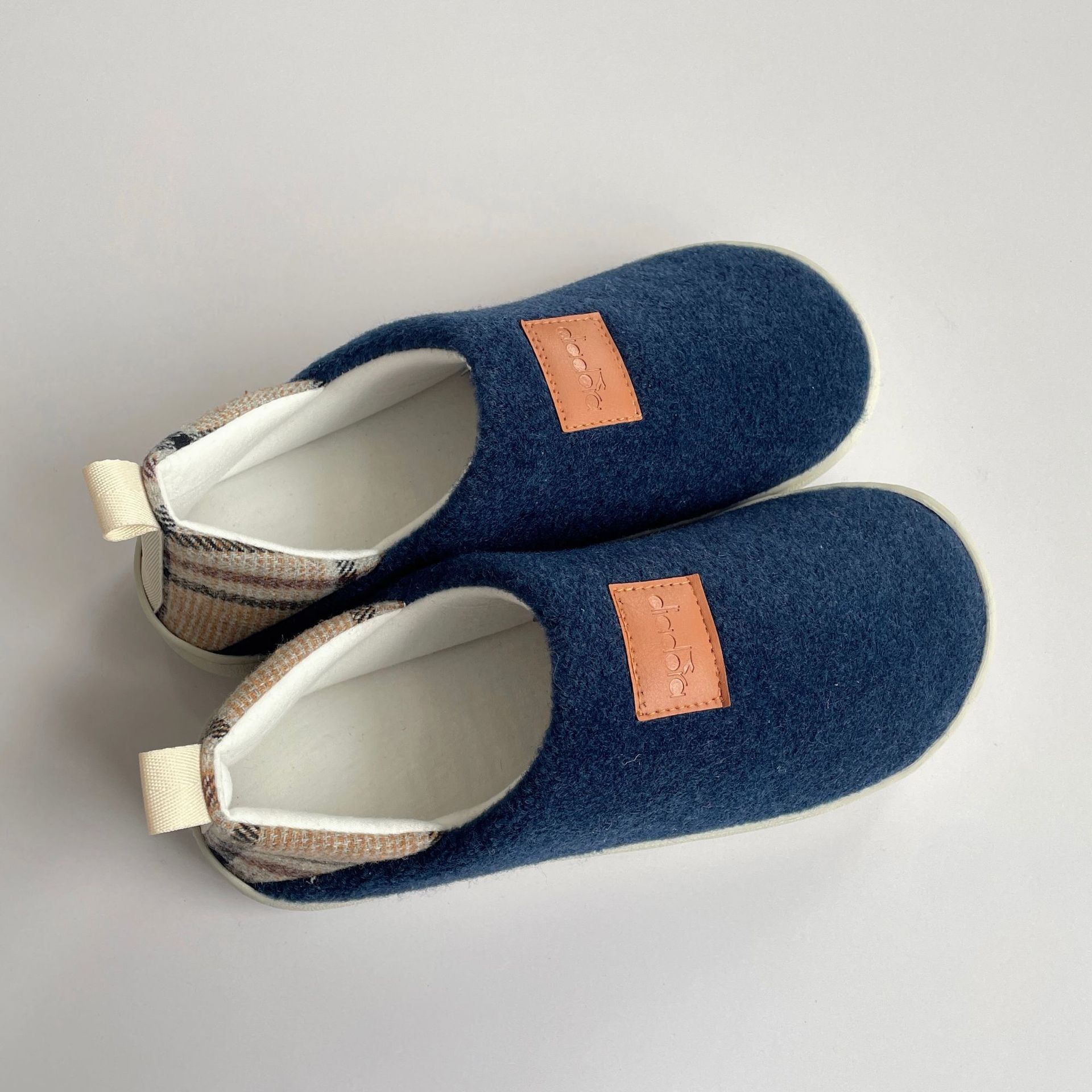 Autumn Winter Felt Home Wearable Maternity Cotton Elderly Shoes Warm Breathable Men's Slippers Four Seasons Style ddmymarket