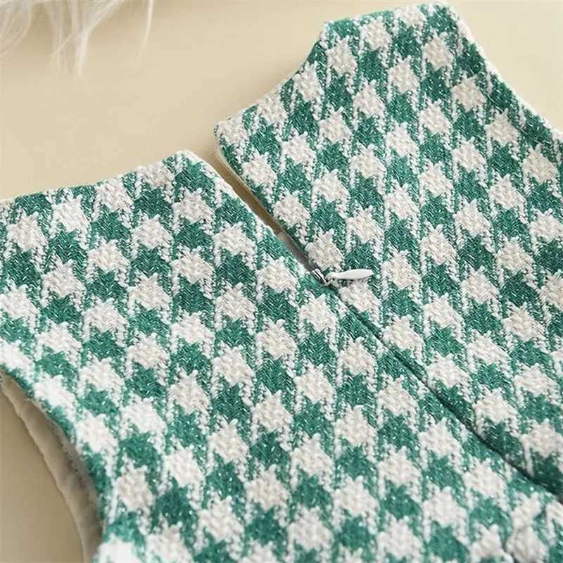 2025 Spring New Korean Edition Girls Fragrance clothing Set Spring and Autumn winter Baby Fashion Lace Childrens Set L250926664Q