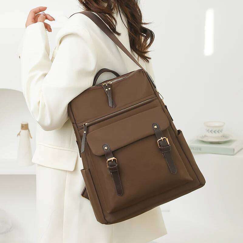 Fashion Rucksack Women Shoulder Bag High Quality Waterproof Nylon Back Pack Purse Large Capacity Backpack for College Students