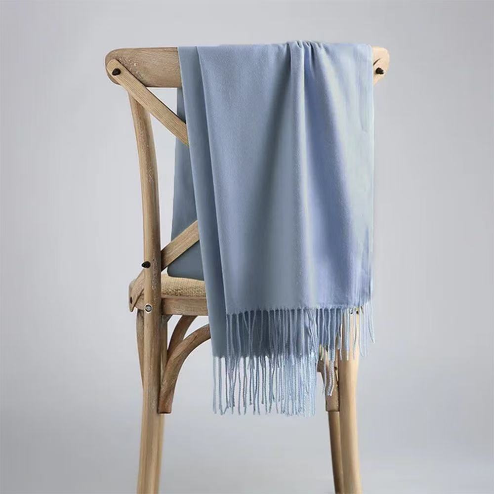T1873 Winter Solid Color Cashmere Scarf/Wrap