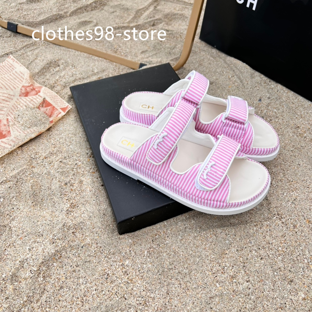 Slippers Slide sandals luxury Casual shoes Designer Women Sliders fashion outdoor Beach sandale Woman Shoe flat loafer Summer Mule