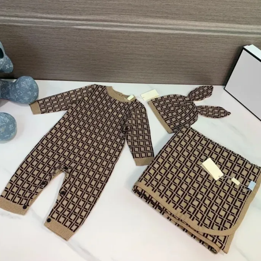 Newborn Baby Girls Kids Designer Baby Rompers Autumn and winter baby designer Baby Boy Clothes New Romper Cotton lovely Infant Jumpsuits Clothing