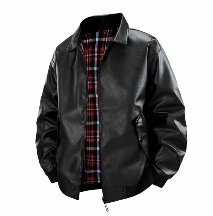 Brand Leather Jacke… - image